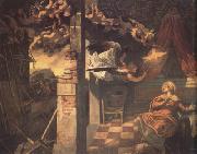 Jacopo Robusti Tintoretto The Annunciation (nn03) oil on canvas